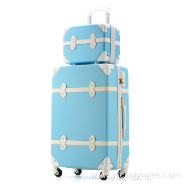 New retro style carry on luggage bag